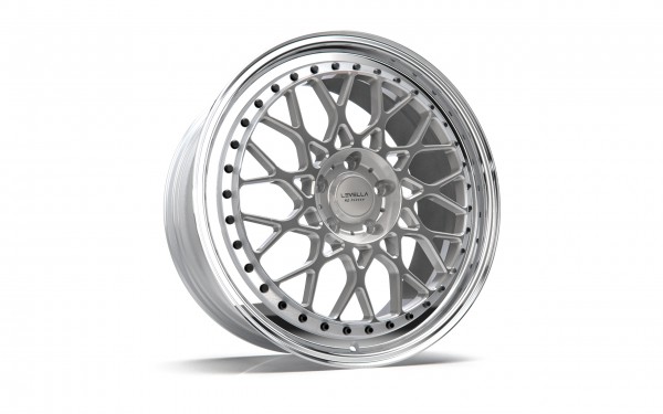 LEVELLA Wheels | RZ5 | 7x17 ET37 | 5x100 | Silber glänzend - Rand poliert