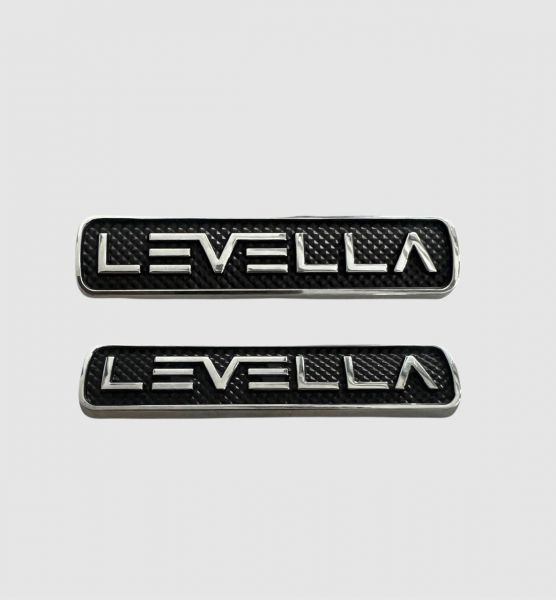 LEVELLA selbstklebendes Emblem | 60mmx12mm