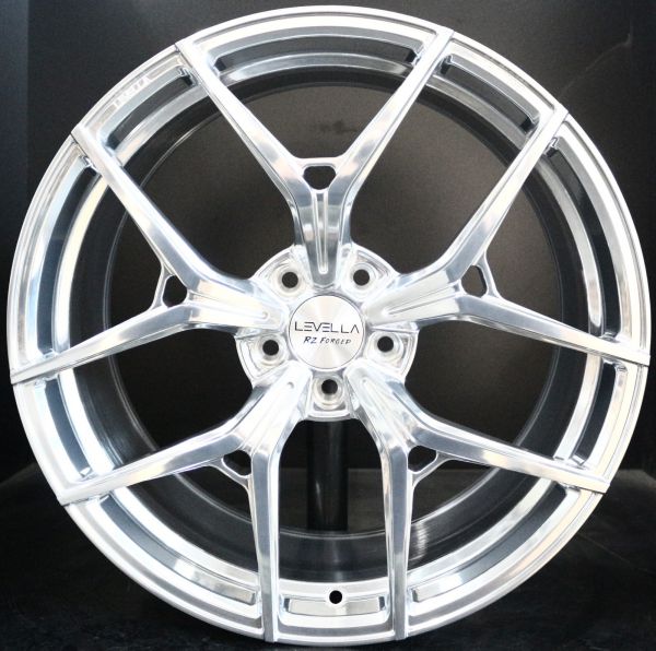 LEVELLA Wheels | RZ8 | VA: 9Jx20 ET34 & HA: 12Jx21 ET40 | 5x112 | POLIERT Audi R8 V8 V10 GT 4S