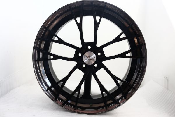 Levella LVL2.2 Forged 22 Zoll Felgen Satz Mehrteiler Mercedes BMW (G Modell) 9J & 10,5Jx21 SG - Betten poliert OHNE Gutachten