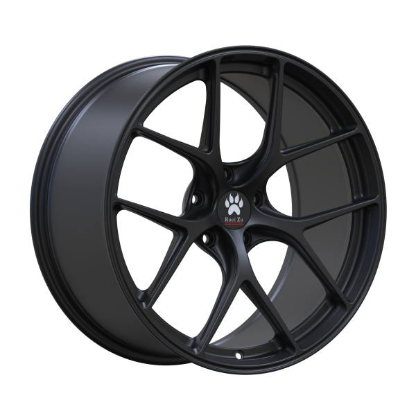 RueiZu R101 20 Zoll Forged Felgen Satz 9Jx20 ET43 5x112 Schwarz Hochglanz