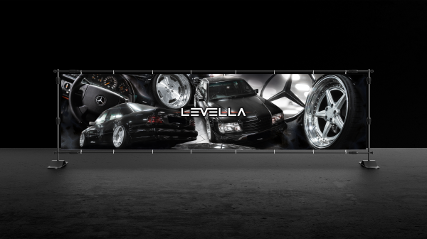 LEVELLA Banner 124 | 200x50cm