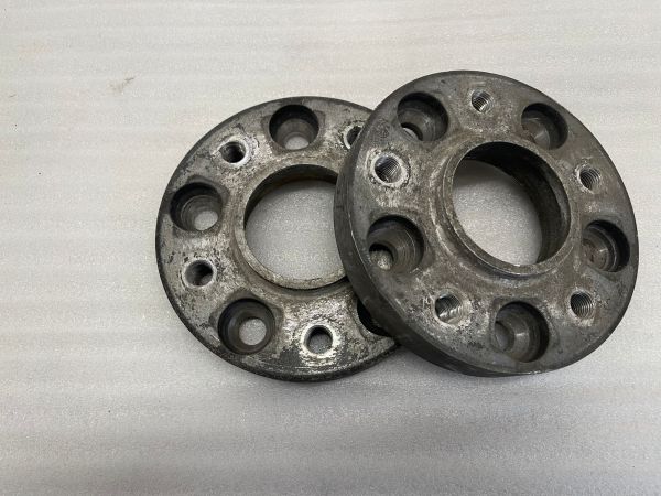 SCC Spurverbreiterung Distanzscheiben | 25mm (50mm/Achse) Lk 5x120 NLB 72,6 gebraucht