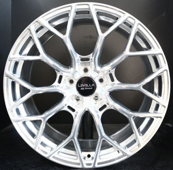 LEVELLA Wheels | RZ4 | VA: 9Jx20 ET34 & HA: 12Jx21 ET40 | 5x112 | POLIERT Audi R8 V8 V10 GT 4S